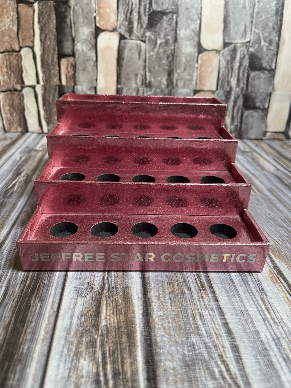 Jeffree Star Pink Glitter Lipstick Holder